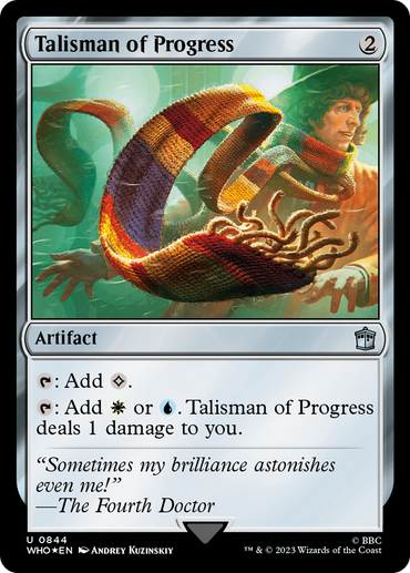 Talisman of Progress (Surge Foil) [Doctor Who]