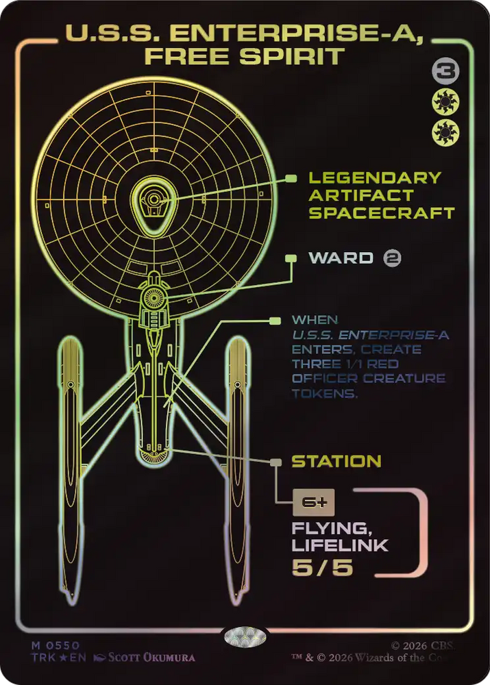 U.S.S. Enterprise-A, Free Spirit (Showcase) [Star Trek]