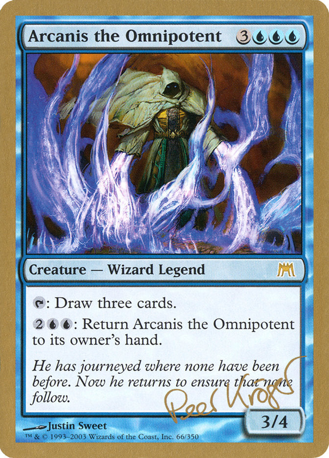 Arcanis the Omnipotent (Peer Kroger) [World Championship Decks 2003]