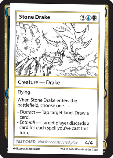 Stone Drake [Mystery Booster 2 Playtest Cards]