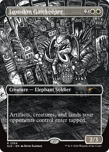 Loxodon Gatekeeper (2354) [Secret Lair Drop Series]