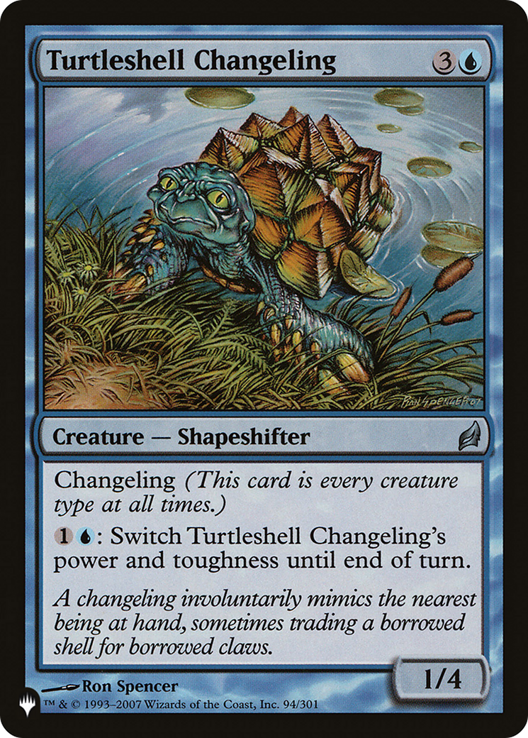 Turtleshell Changeling [The List]