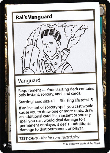 Ral's Vanguard [Mystery Booster Playtest Cards]