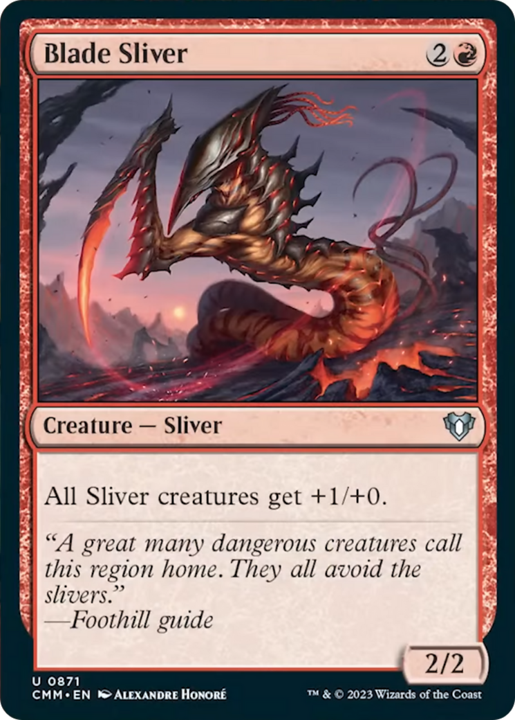 Blade Sliver [Commander Masters]