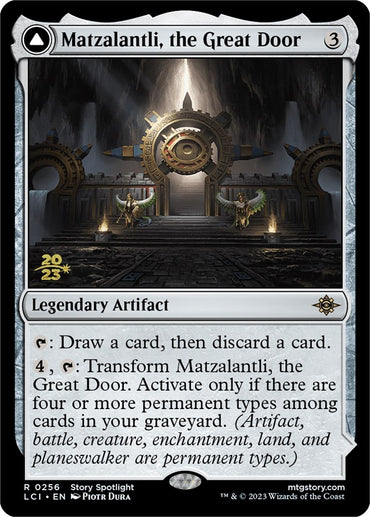 Matzalantli, the Great Door // The Core [The Lost Caverns of Ixalan Prerelease Cards]