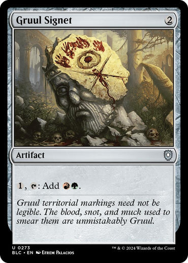 Gruul Signet [Bloomburrow Commander]