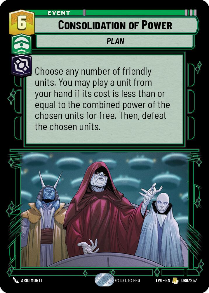 Consolidation of Power (089/257) (089/257) [Twilight of the Republic]
