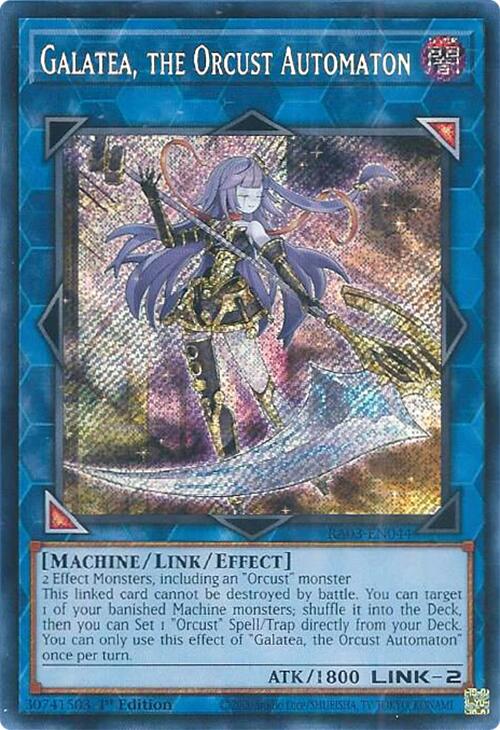 Galatea, the Orcust Automaton (Secret Rare) [RA03-EN044] Secret Rare