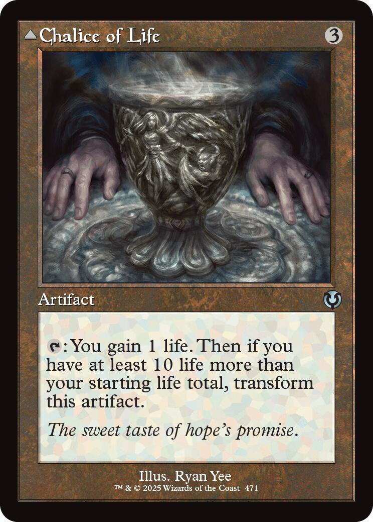 Chalice of Lifen // Chalice of Death (Retro Frame) [Innistrad Remastered]