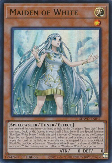 Maiden of White [SDWD-EN041] Ultra Rare