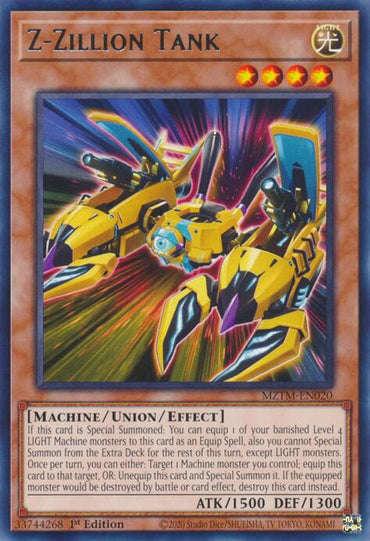 Z-Zillion Tank [MZTM-EN020] Rare