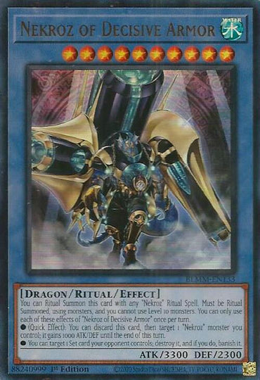 Nekroz of Decisive Armor [BLMM-EN133] Ultra Rare