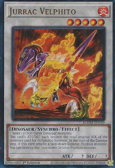 Jurrac Velphito [BLMM-EN149] Ultra Rare