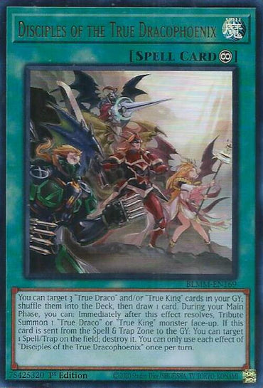 Disciples of the True Dracophoenix [BLMM-EN169] Ultra Rare