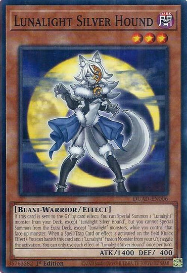 Lunalight Silver Hound [DUAD-EN006] Common