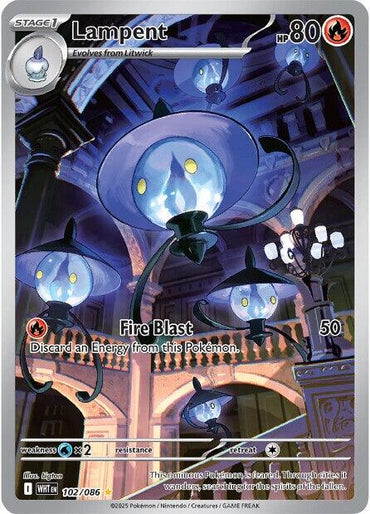 Lampent (102/086) [Scarlet & Violet: White Flare]