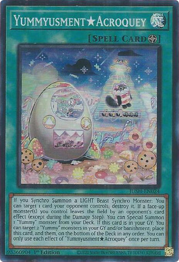 YummyusmentAcroquey (Super Rare) [JUSH-EN024] Super Rare