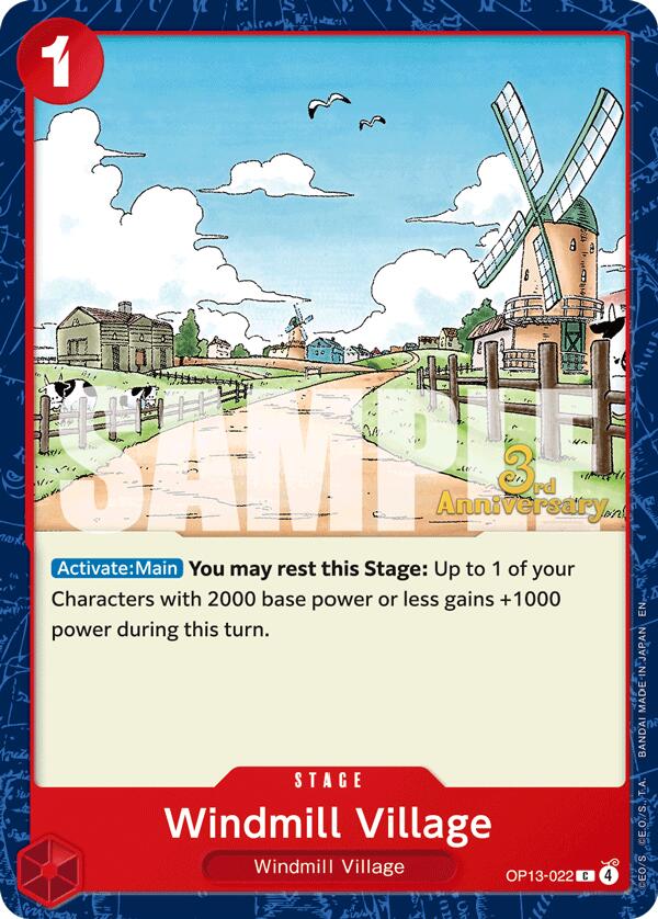 Windmill Village [Carrying On His Will: 3rd Anniversary Tournament Cards]