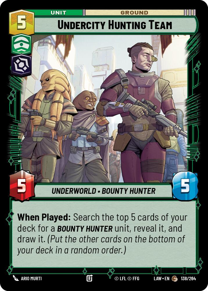 Undercity Hunting Team (138/264) (138/264) [A Lawless Time]