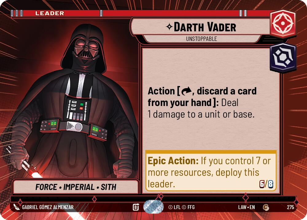 Darth Vader - Unstoppable (Hyperspace) (275) (275) [A Lawless Time]
