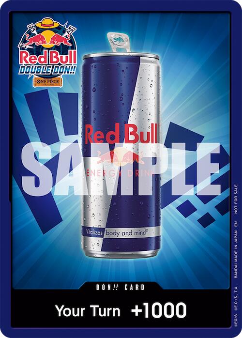 DON!! Card (Red Bull Don!!) [One Piece Promotion Cards]