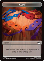 Ooze // Copy Double-Sided Token [Teenage Mutant Ninja Turtles Commander Tokens]