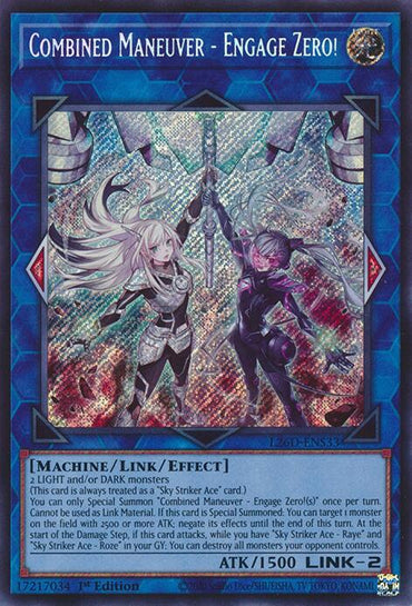 Combined Maneuver - Engage Zero! (Secret Rare) [L26D-ENS33] Secret Rare