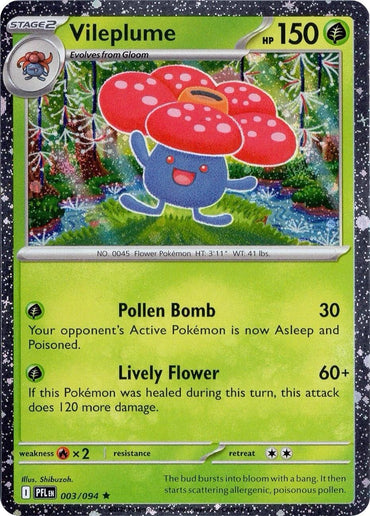 Vileplume (003/094) (Cosmos Holo) [Miscellaneous Cards]