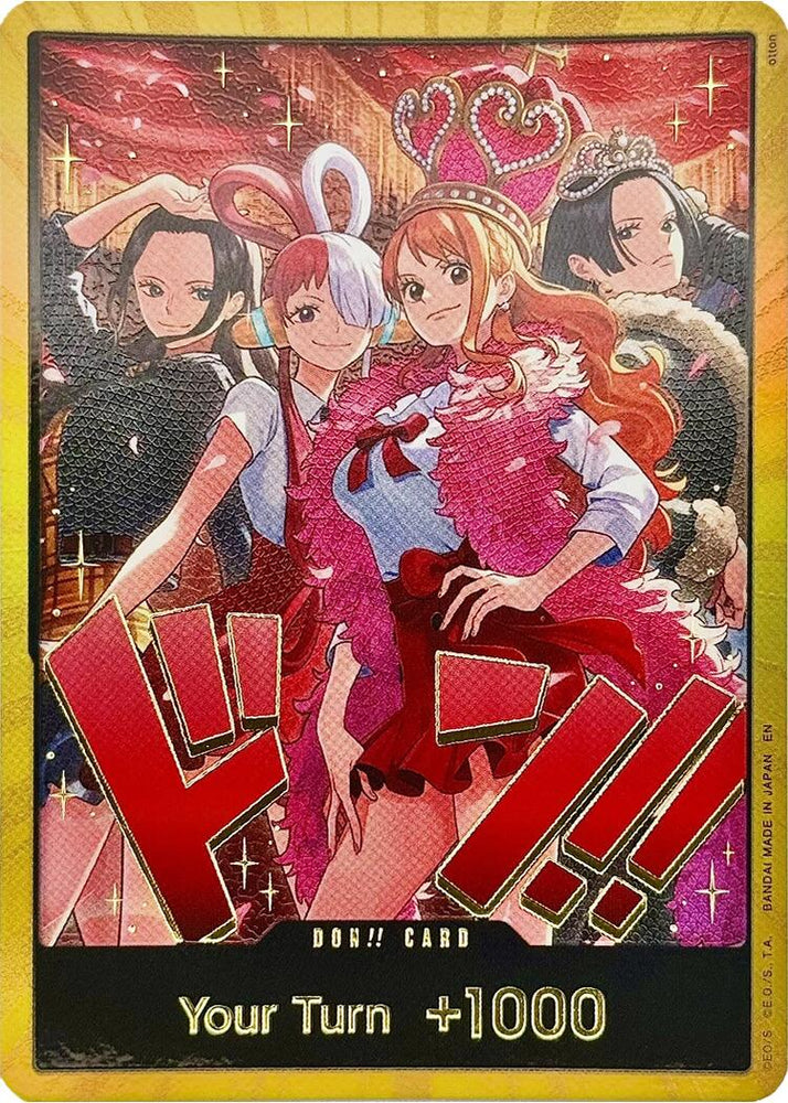 DON!! Card (Heroines Special Set) (Gold) [Extra Booster: One Piece Heroines Edition]