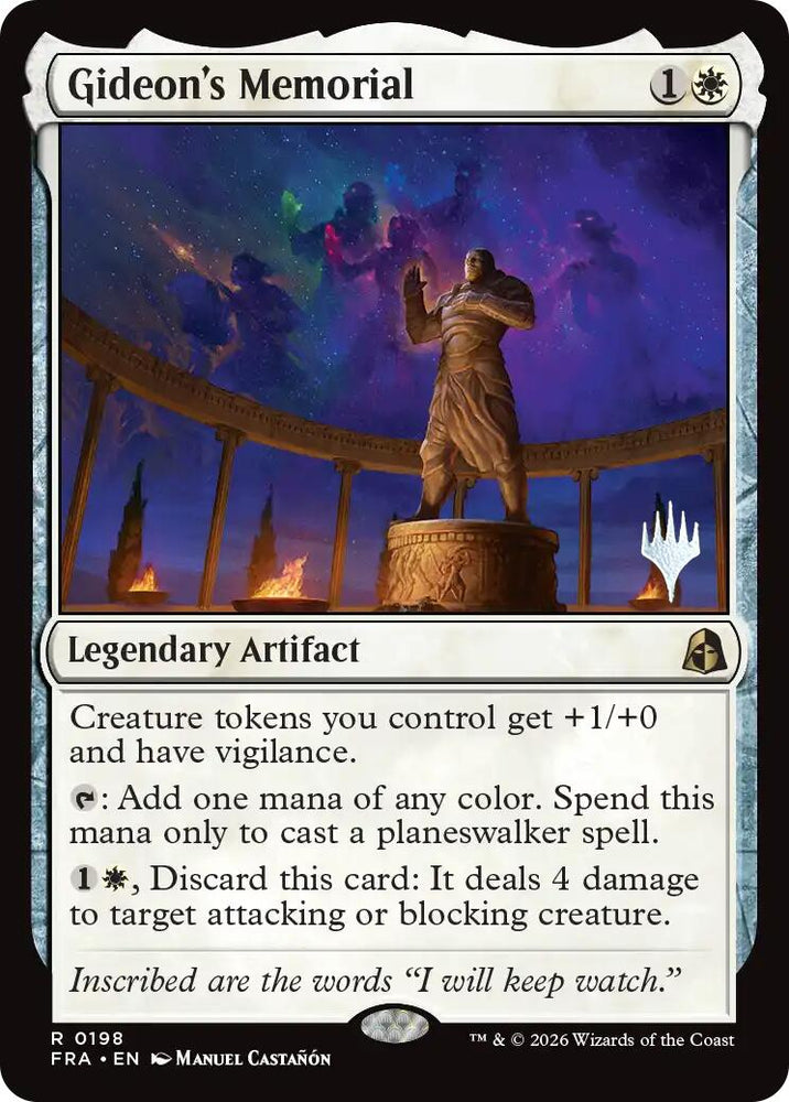 Gideon's Memorial [Reality Fracture Promos]