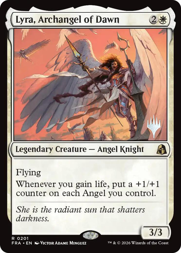 Lyra, Archangel of Dawn [Reality Fracture Promos]