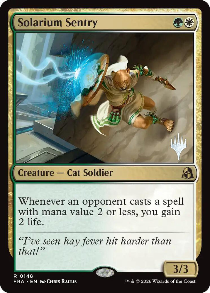 Solarium Sentry [Reality Fracture Promos]