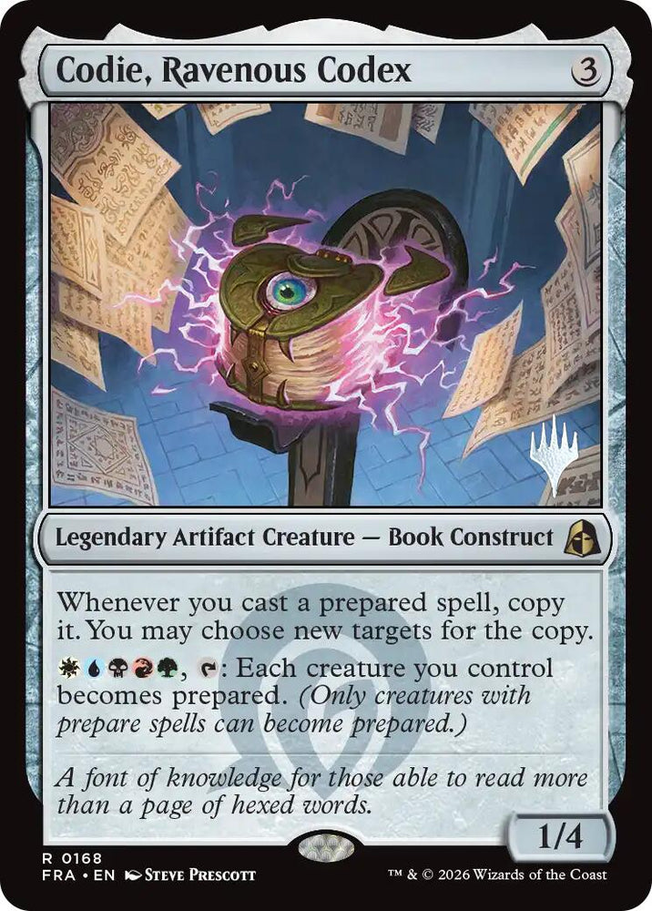 Codie, Ravenous Codex [Reality Fracture Promos]