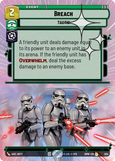 Breach (624) (Hyperspace Foil) (624) [Homeworlds]