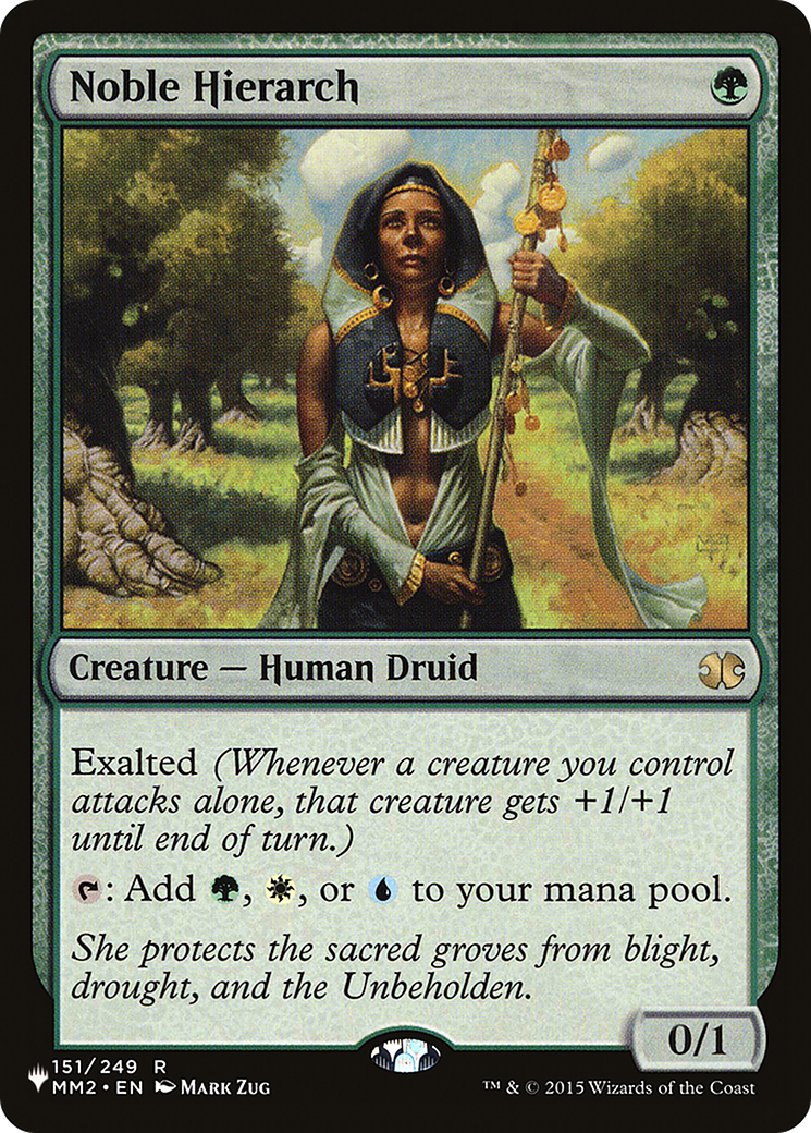 Noble Hierarch [The List]