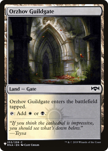 Orzhov Guildgate (253) [The List]