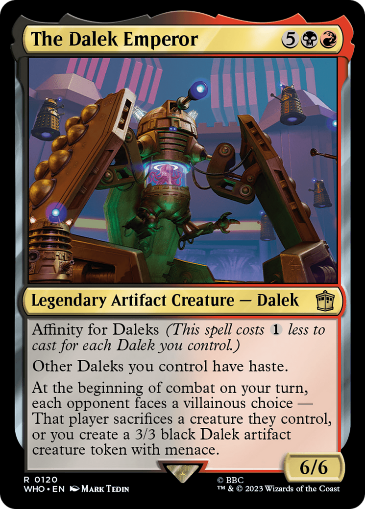 The Dalek Emperor (Extended Art) [Doctor Who]