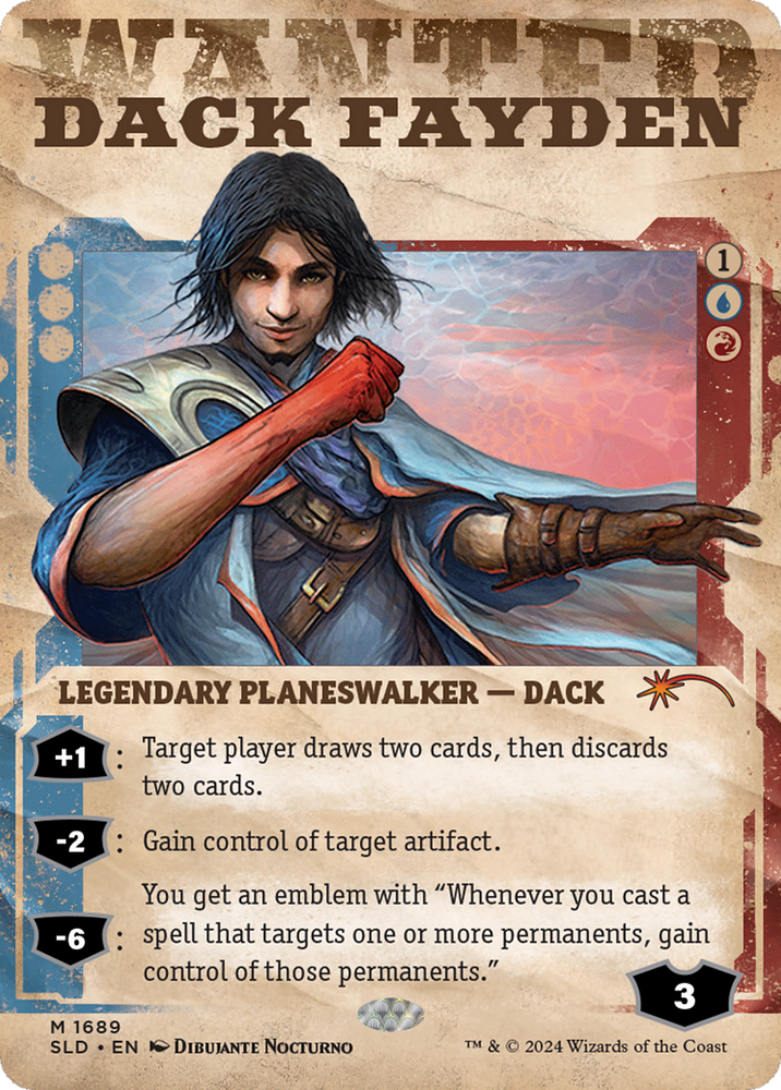 Dack Fayden (1689) [Secret Lair Drop Series]