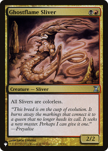 Ghostflame Sliver [The List]