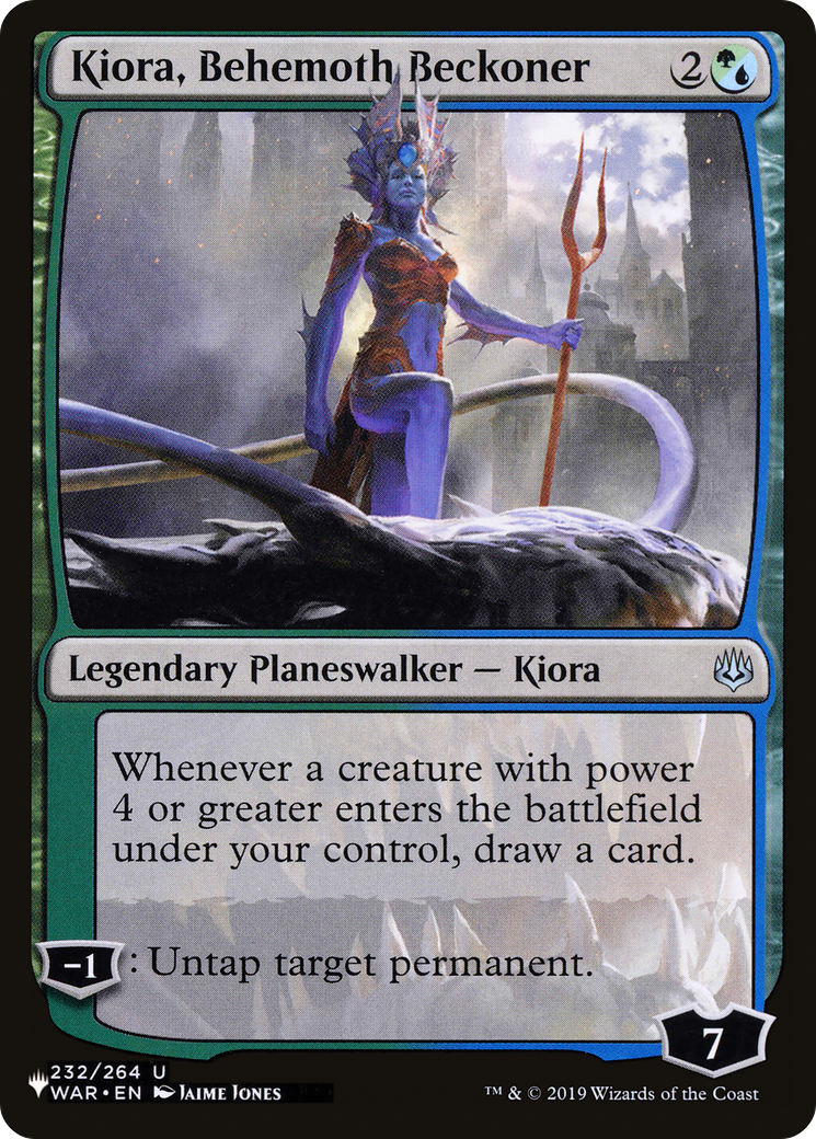 Kiora, Behemoth Beckoner [The List]