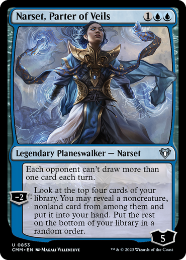 Narset, Parter of Veils [Commander Masters]