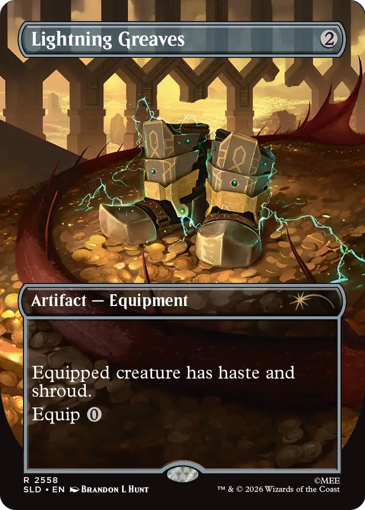Lightning Greaves (2558) [Secret Lair Drop Series]