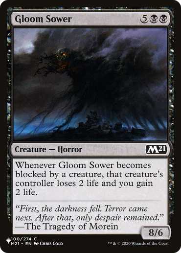 Gloom Sower [The List]