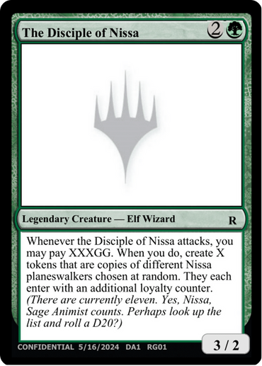 The Disciple of Nissa [Unknown Event]