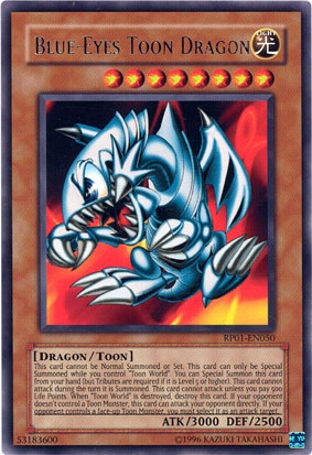 Blue-Eyes Toon Dragon [RP01-EN050] Rare