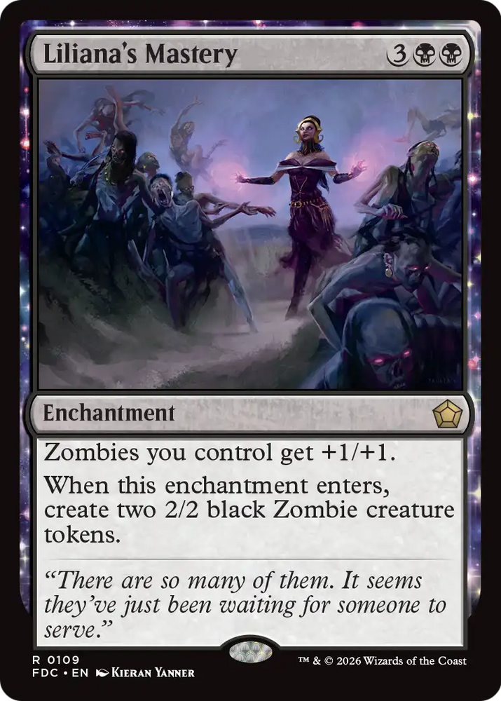 Liliana's Mastery [Foundations Commander]
