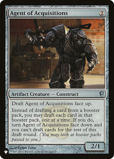 Agent of Acquisitions [The List]