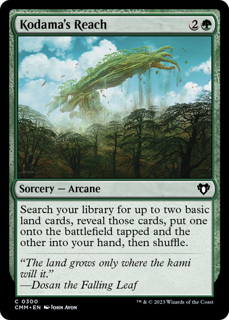 Kodama's Reach [Commander Masters]