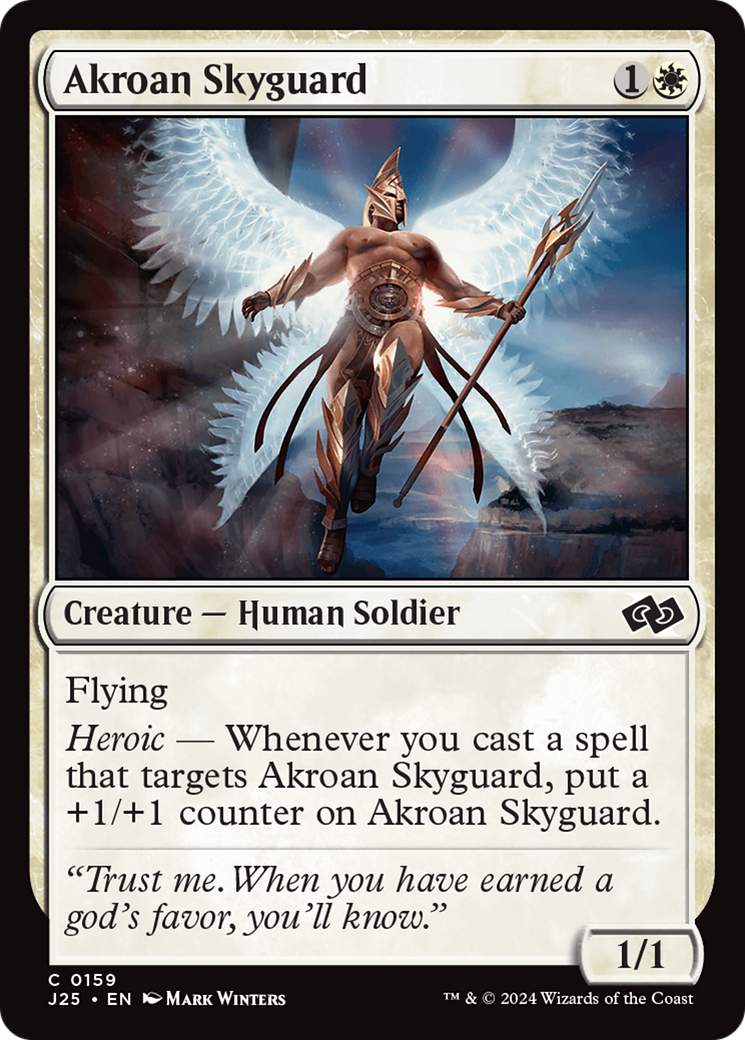 Akroan Skyguard [Foundations Jumpstart]