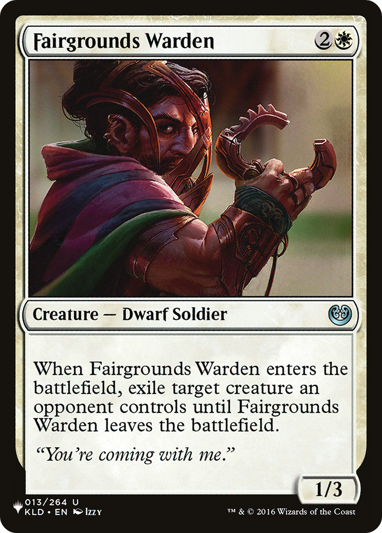 Fairgrounds Warden [The List]